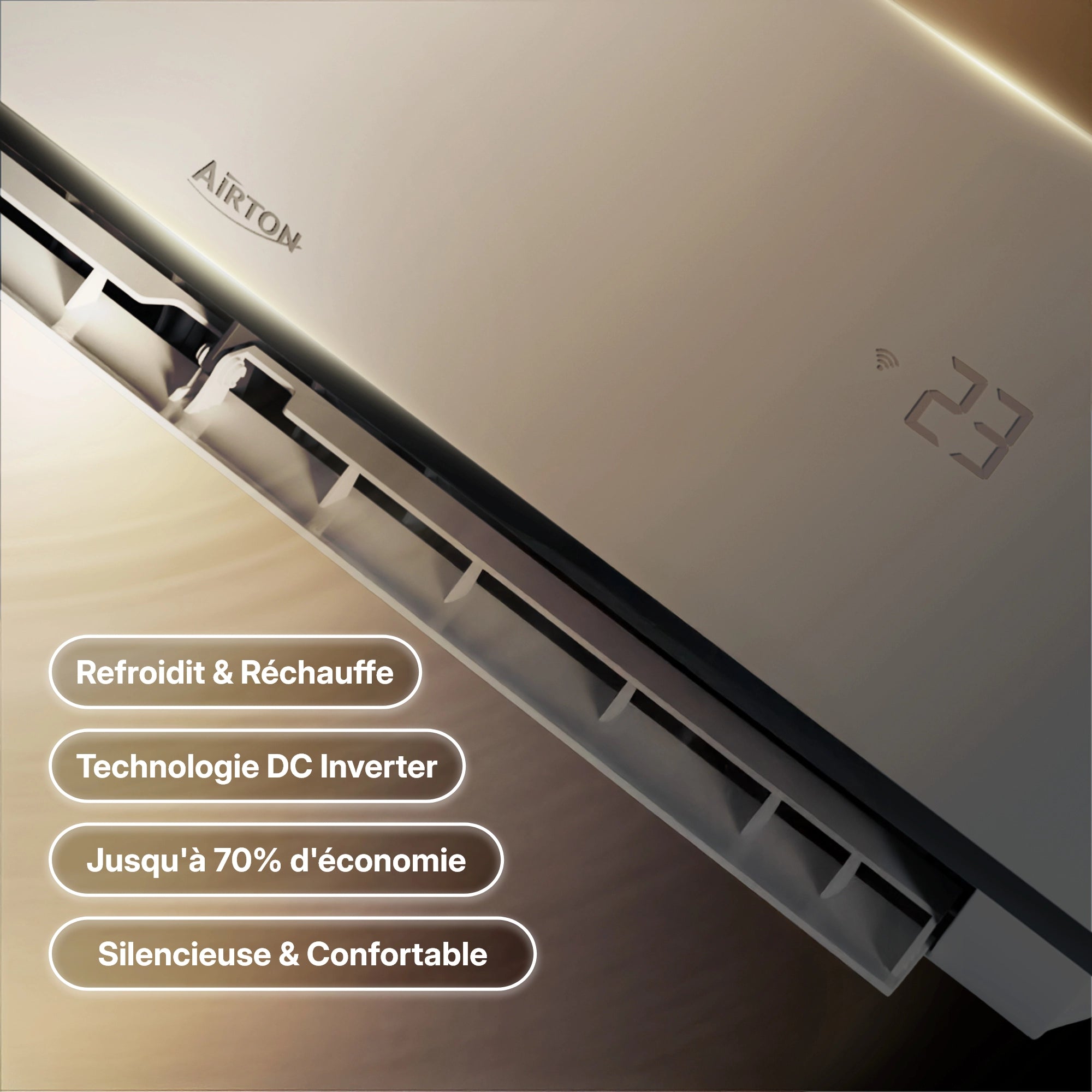 Climatiseur réversible Quadrisplit (x4) - Pompe à chaleur Air Air (PAC)