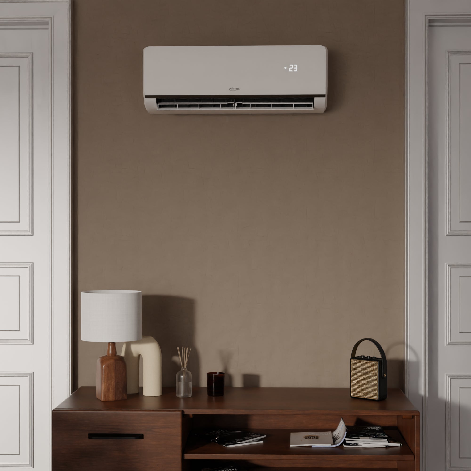 Pack Airton prêt à poser: Climatiseur Mono-split réversible 2500W Pack Airton prêt à poser: Climatiseur Mono-split réversible 2500W