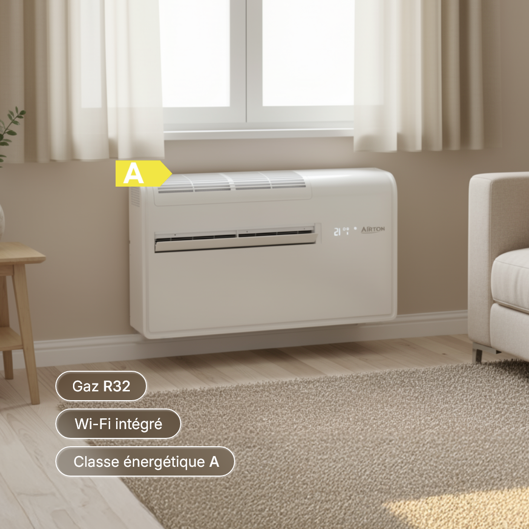 Climatiseur réversible monobloc 2,4 kW