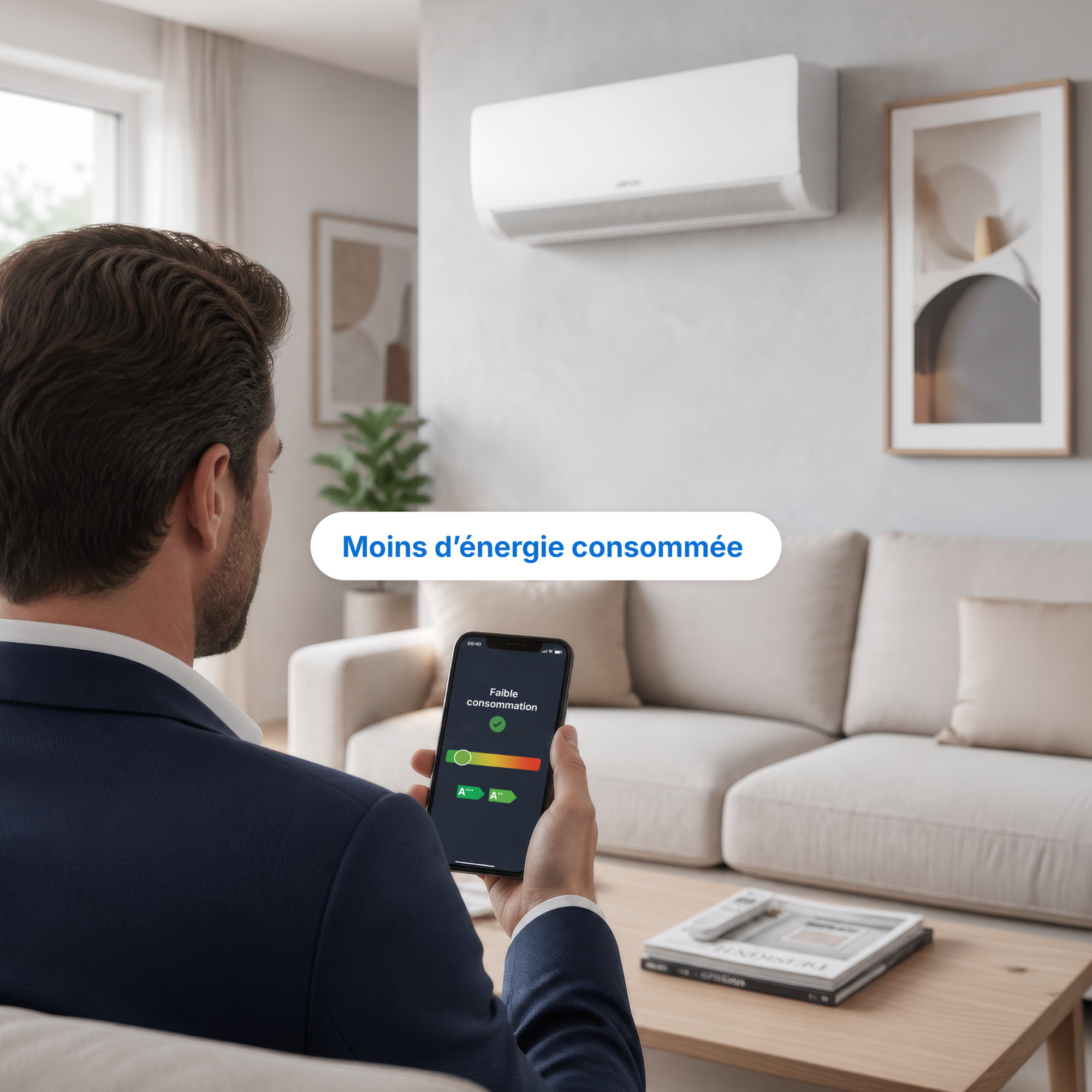 Climatiseur réversible A+++ - Pompe à chaleur Air Air (PAC)