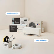 Climatiseur réversible Quadrisplit (x4) - Pompe à chaleur Air Air (PAC)