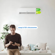 Climatiseur réversible Quadrisplit (x4) - Pompe à chaleur Air Air (PAC)