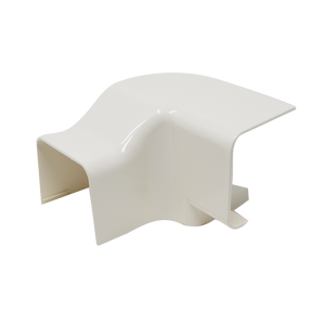 Angle vertical droit pour croisement de goulotte 80 x 60 mm