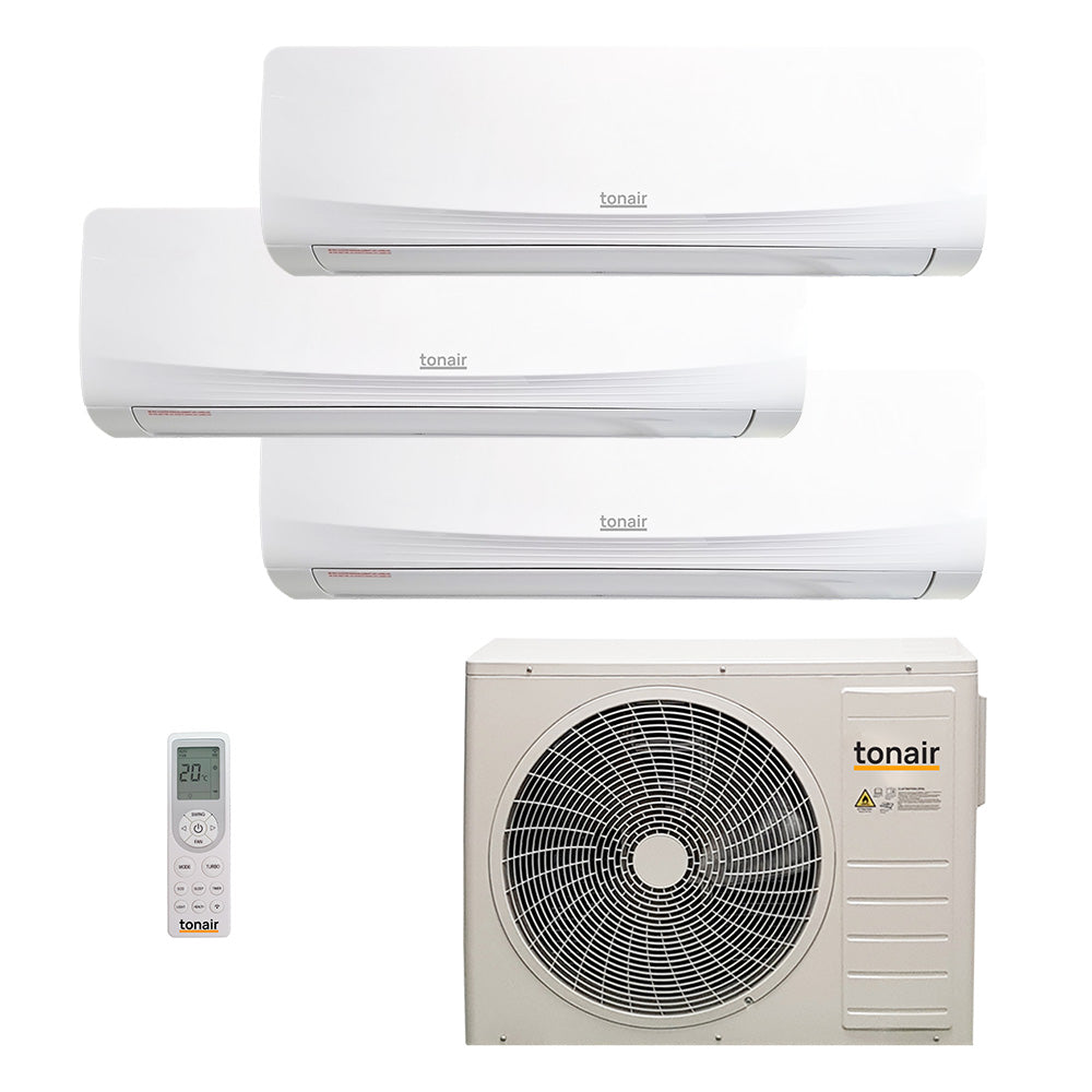 Climatiseur réversible Tri split TONAIR 3500W+2500W+2500W