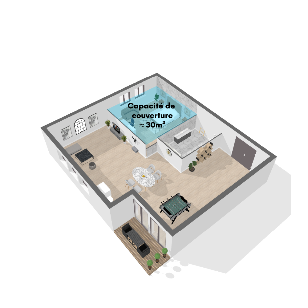 CLIMATISEUR MOBILE RÉVERSIBLE 3500W/2500W 12000BTU (4465380491307)